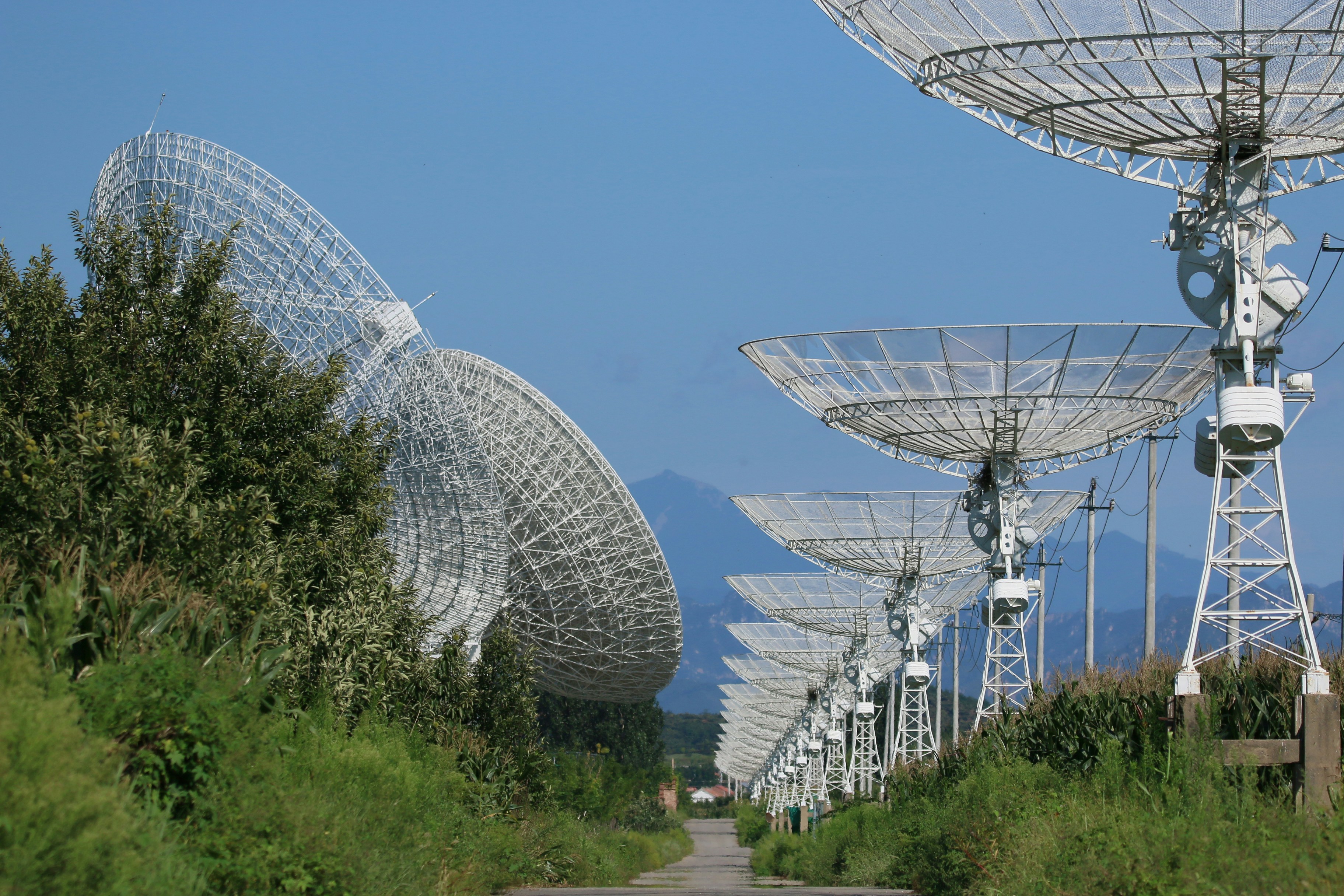 パソコン画面にチャートとNASAの太陽観測データを並べて見ているトレーダー